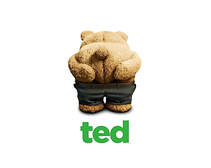 Bad Ted, bear, funny, HD wallpaper