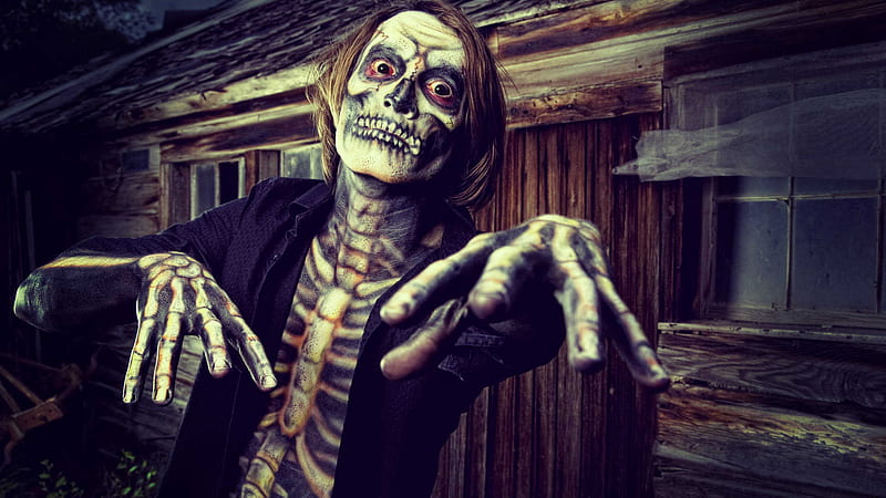 Scary Zombie Halloween Halloween Costume, HD wallpaper