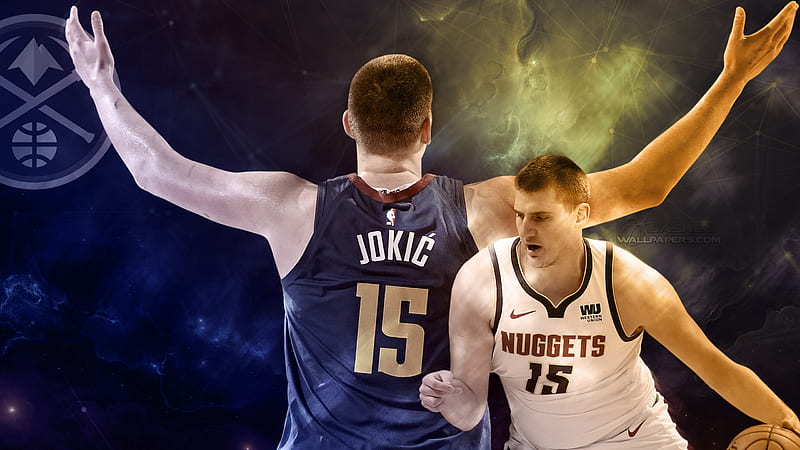 Basketball Denver Nuggets NBA Nike Serbian Nikola Jokic, HD wallpaper