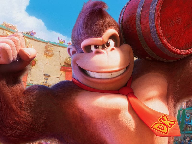 Donkey Kong Super Mario Bros 2023, HD wallpaper