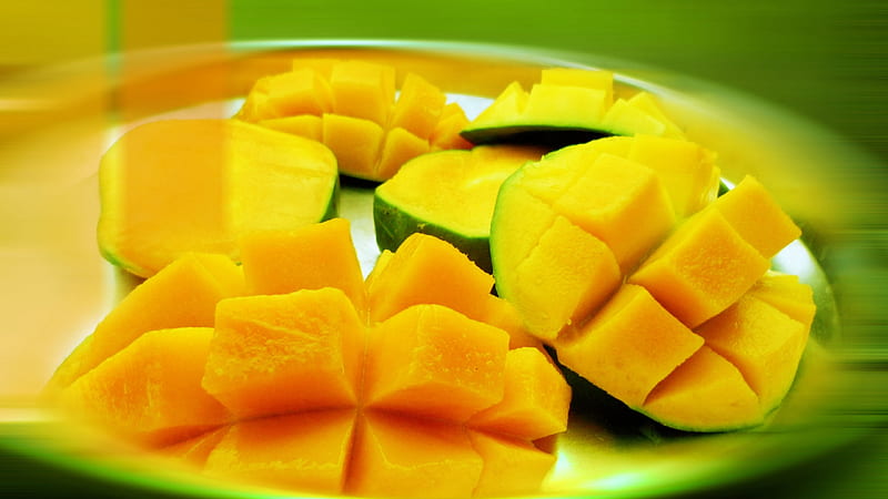 Mango fruit, food, HD wallpaper