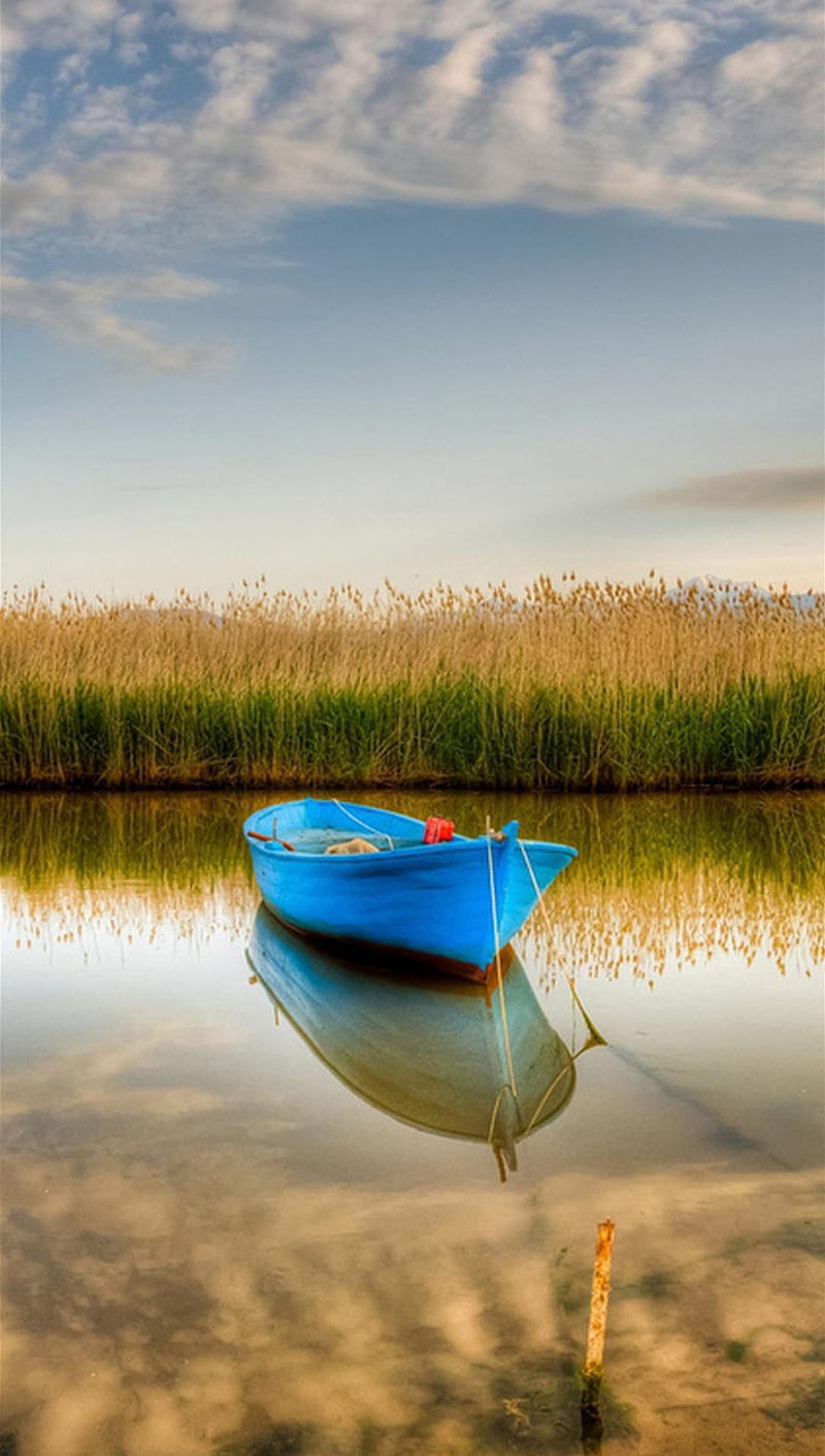 Nature boat, old, scenery, HD phone wallpaper | Peakpx