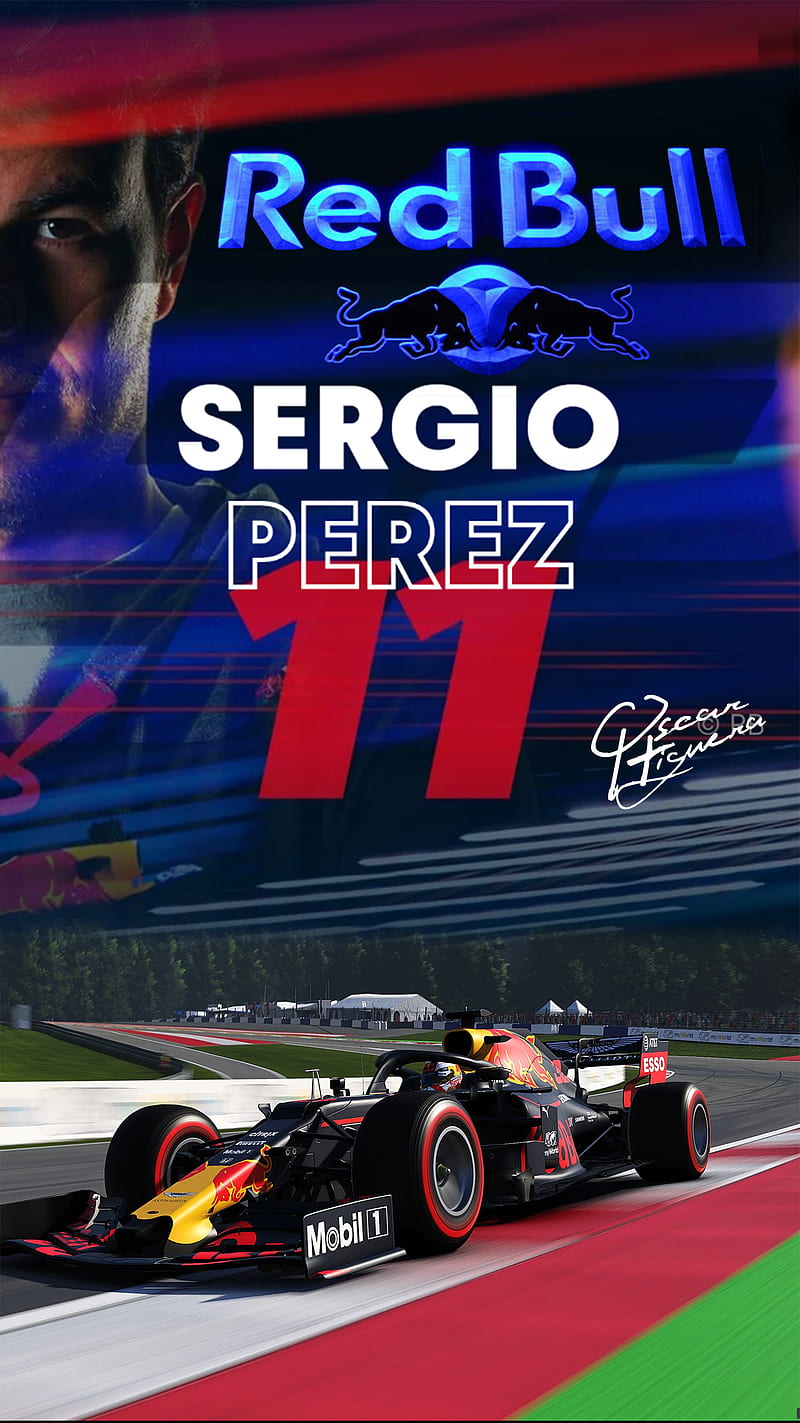 Checo Perez Red Bull, carros, checo perez, formula, HD phone wallpaper
