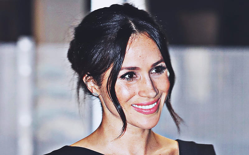 Meghan Markle, 2018, portrait, beauty, Duchess of Sussex, British royal family, smile, american actress, HD wallpaper