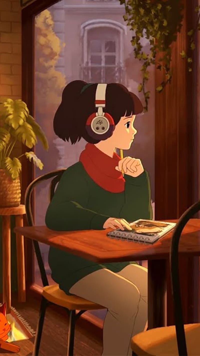 Ａｎｉｍｅ Ａｅｓｔｈｅｔｉｃ グサペ - Lofi Cali Girl - beats to relax/study to during the  climate change apocalypse Art by @yuumei_art | Facebook