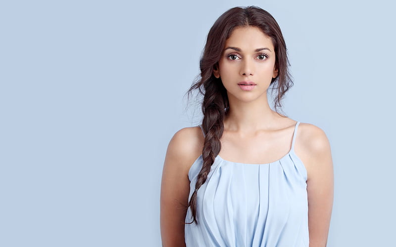 Aditi Rao Hydari, Bollywood, indian actress, brunette, beauty, HD wallpaper