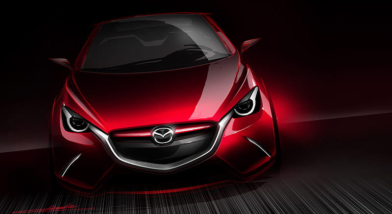 2014 Mazda Hazumi Concept Design Sketch Car Hd Wallpaper Peakpx