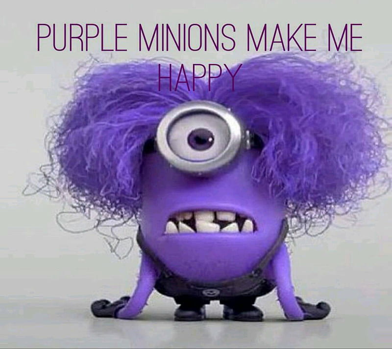 cute purple minions wallpaper