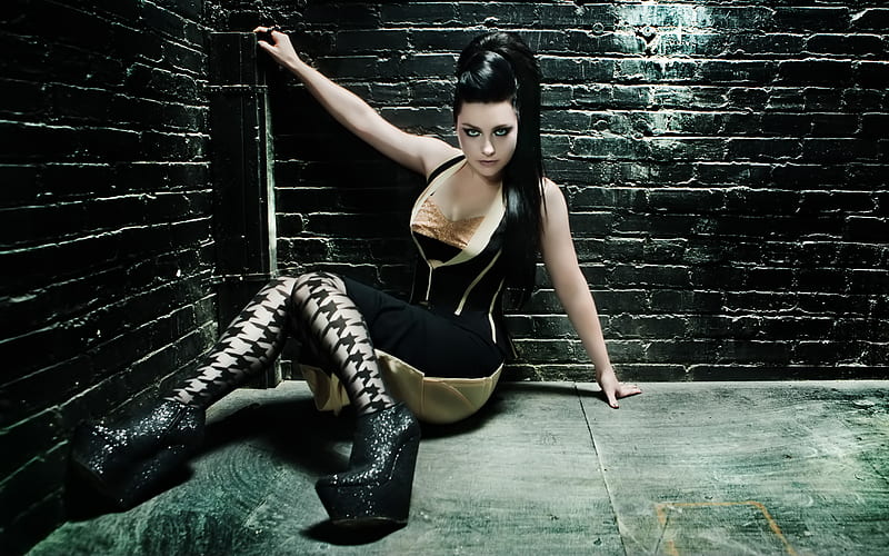 Amy Lee, babe, music, hot, performer, bonito, singer, sexy, HD wallpaper.