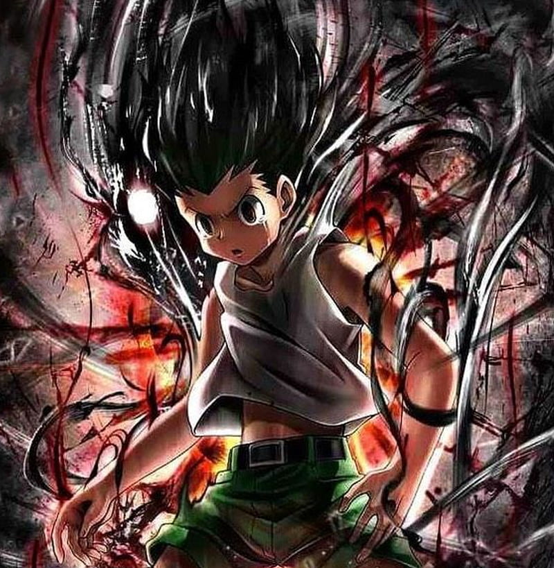 Gon, anime, hunter x hunter, hxh, HD phone wallpaper