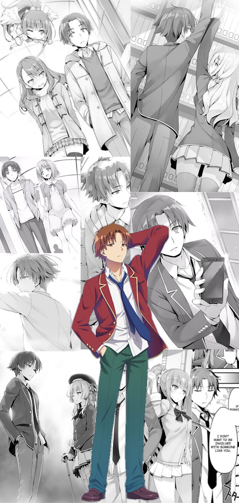 Kiyotaka Ayanokoji (@JG_yoru)  Anime background, Anime classroom, Anime  monochrome