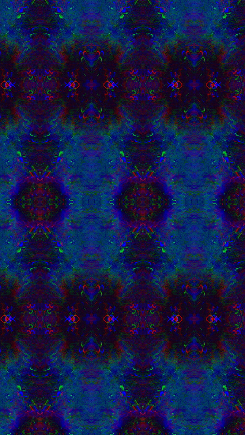 uroboros inside abstract, blue, dark, mandala, mosaic, ornament, pattern, purple, texture, uroboros, HD phone wallpaper