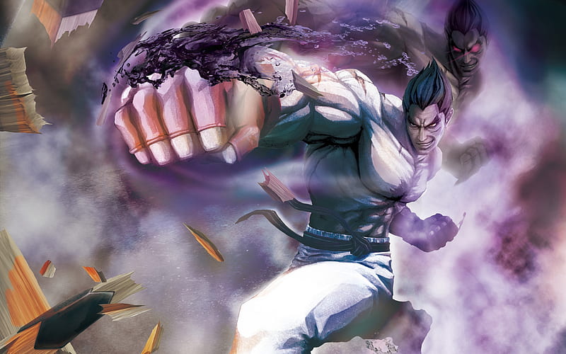 Download Kazuya Mishima Tekken Wallpaper