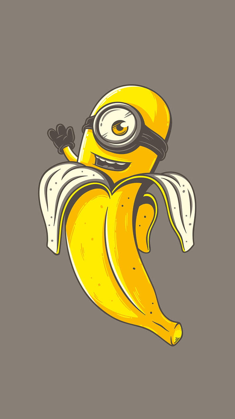 Ba-ba-ba-banana, gracioso, minion, Fondo de pantalla de teléfono HD | Peakpx