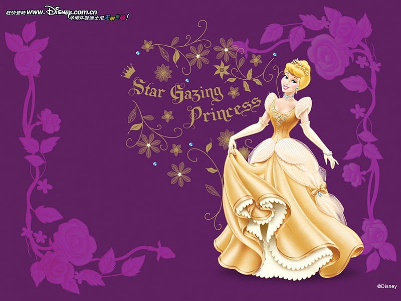 princesa que mira las estrellas ~, cenicienta, animada, película, cuento de  hadas, Fondo de pantalla HD | Peakpx