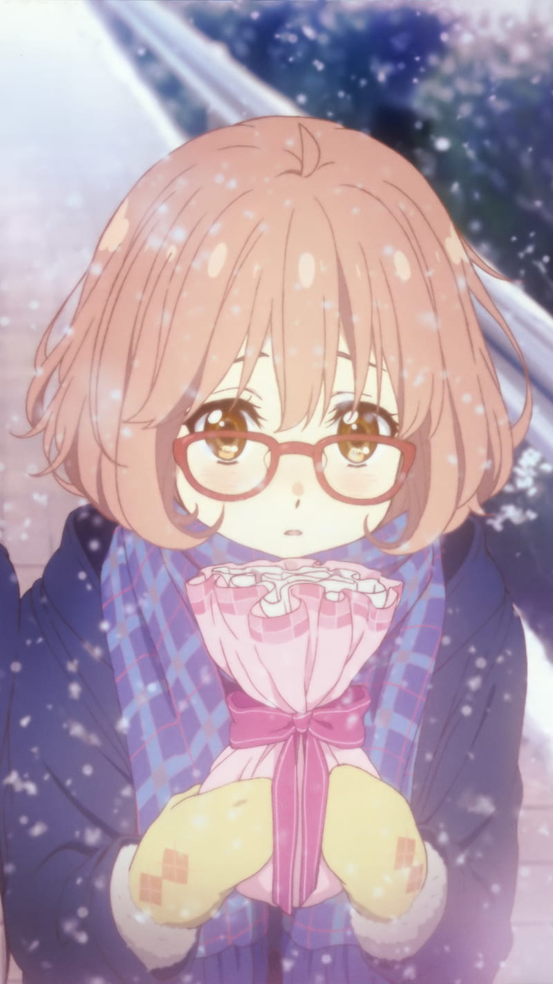 Kyoukai no Kanata (Beyond The Boundary) Mobile Wallpaper by Shichi