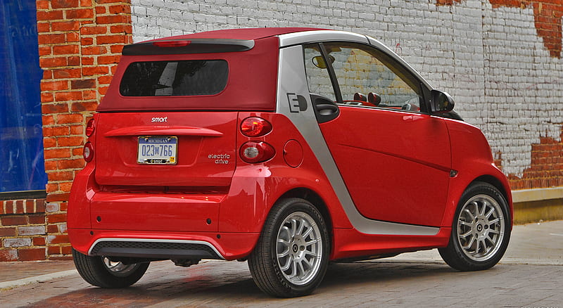 2013 Smart fortwo electric drive - Rear , car, HD wallpaper