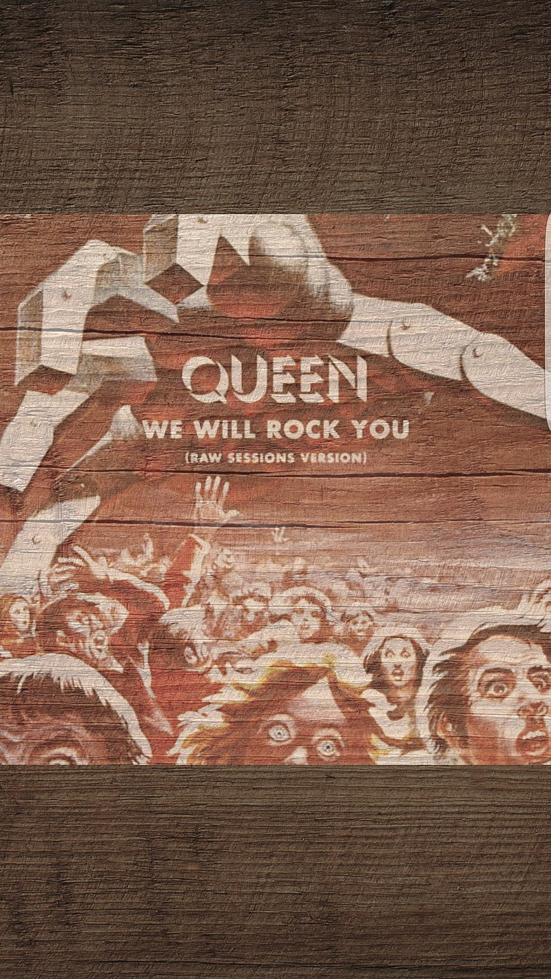 Queen we will rock , 1977, album, band, bohemian raphsody, freddie mercury, legend, music, queen, rock, HD phone wallpaper