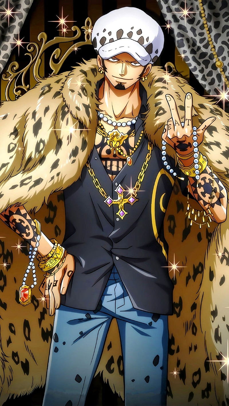 Trafalgar law, robe, one piece, HD phone wallpaper