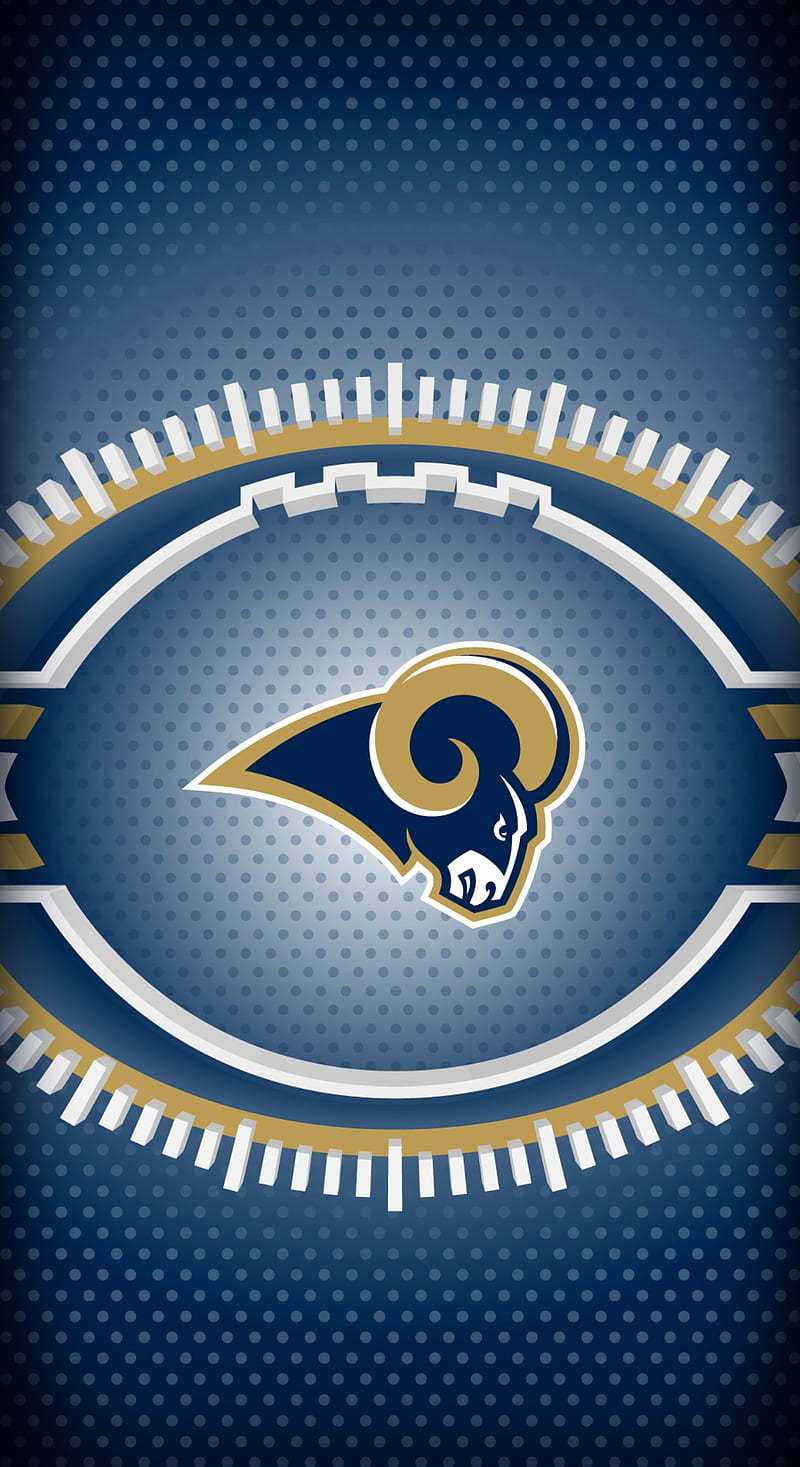 RAM helmet, rams, football, teams, team, nfl, los angeles, logo, blue,  esports, HD phone wallpaper