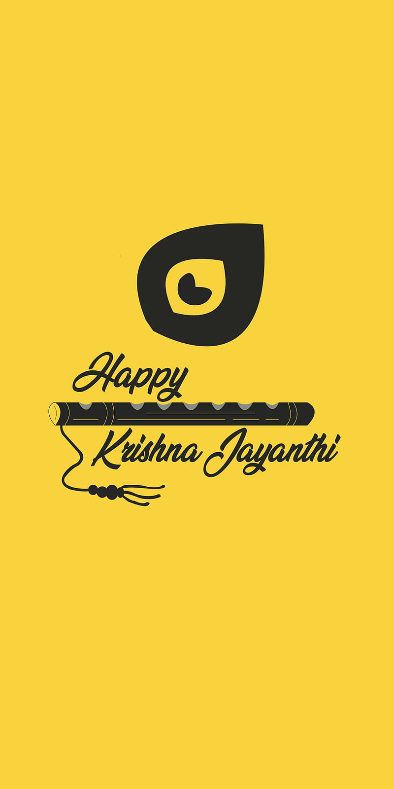 Krishna Janmashtami Logo Icon Vector Ilustration Stock Illustration -  Download Image Now - Awe, Celebration, Cheerful - iStock