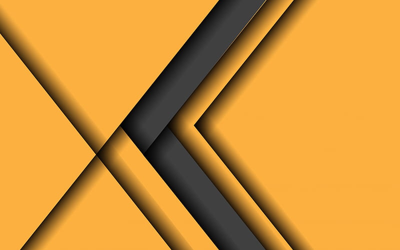 Yellow Abstract Desktop Wallpaper