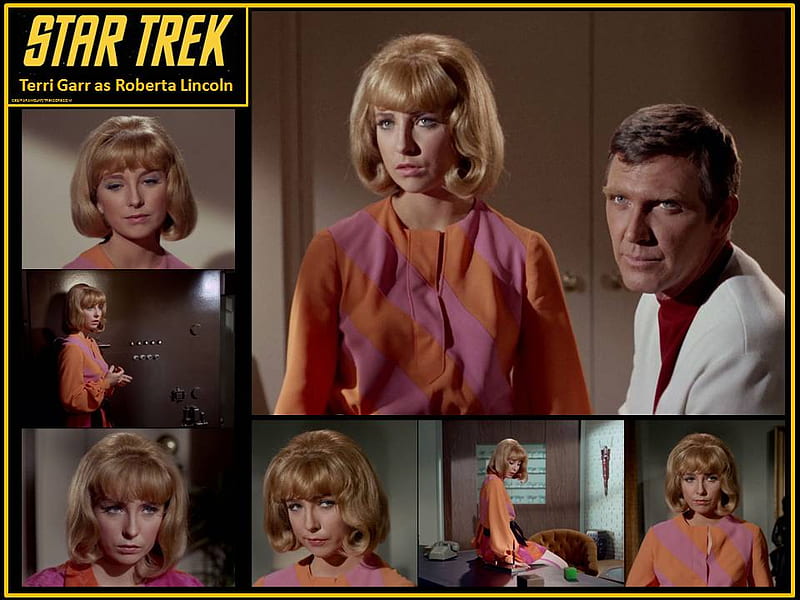 Terri Garr as Secretary Roberta Lincoln from the Star Trek Episode Assignme...