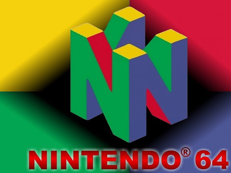Nintendo 64, nintendo, 64, gaming, background, HD wallpaper