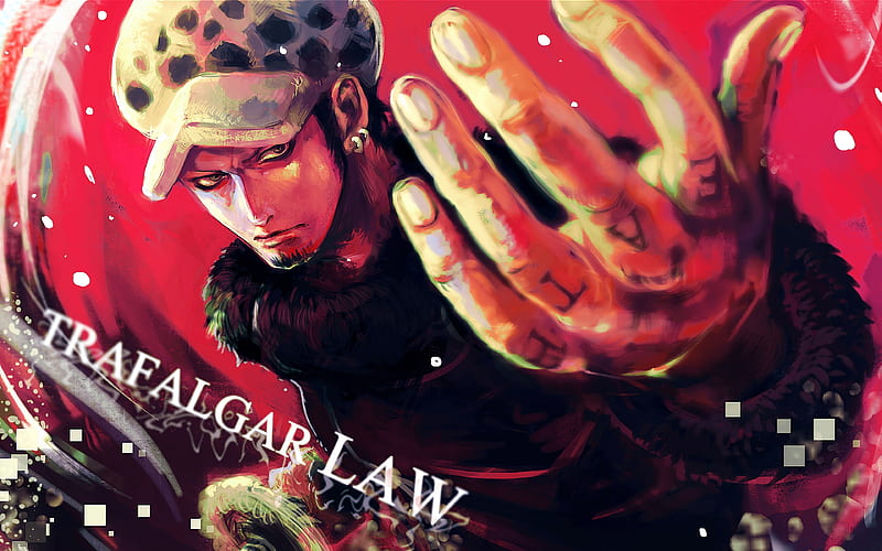 Trafalgar Law fan art, manga, Trafalgar D Water Law, One Piece, HD wallpaper