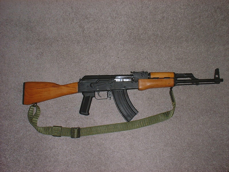 AK-47, awesome, and beastly, powerfule, gunslinger, HD wallpaper