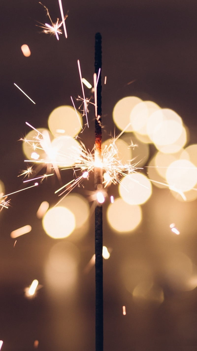 Sparkler, events, fire, firework, holidays, HD phone wallpaper
