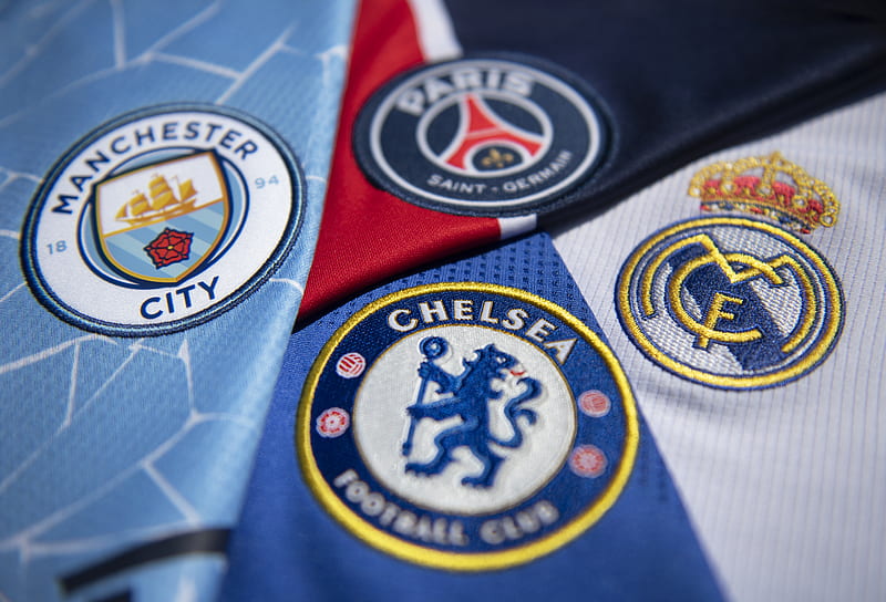 Soccer, Real Madrid C.F. , Chelsea F.C. , Paris Saint-Germain F.C. , Manchester City F.C., HD wallpaper