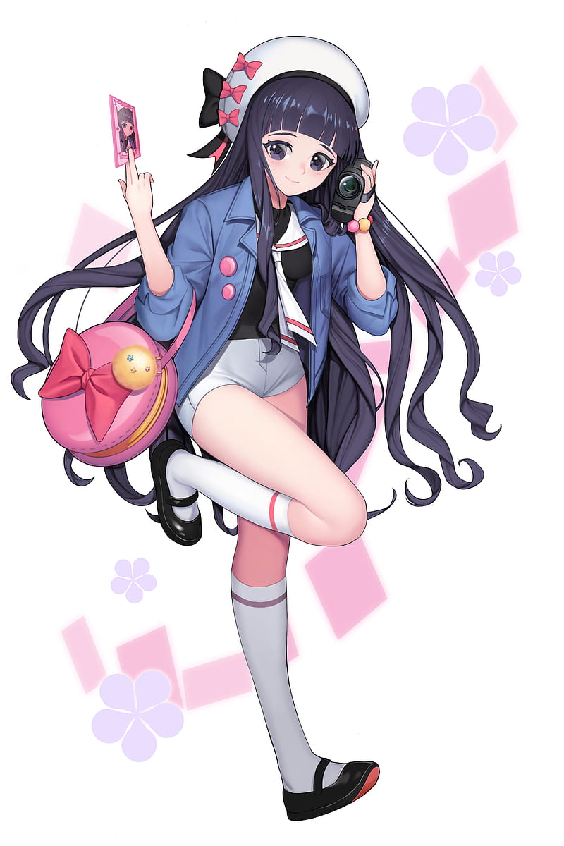Cardcaptor Sakura, Daidouji Tomoyo, anime girls, anime, long hair, HD phone wallpaper