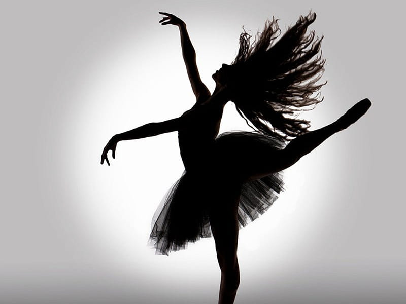 DANCE, graphy, bw, ballet, beauty, HD wallpaper