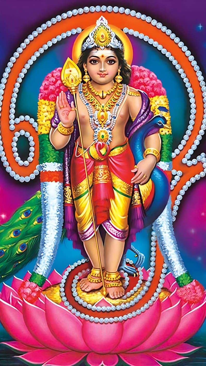 Tamil God , lord Kartikeya, lord, god, bhakti, devtional, HD phone wallpaper
