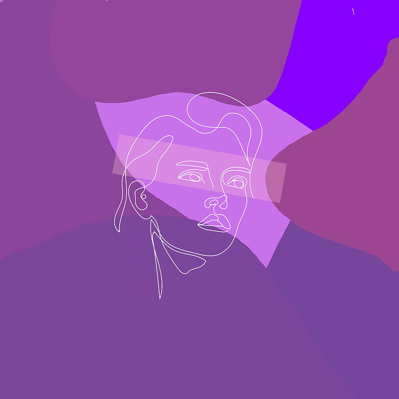 Mujer, morado, lila., HD phone wallpaper | Peakpx