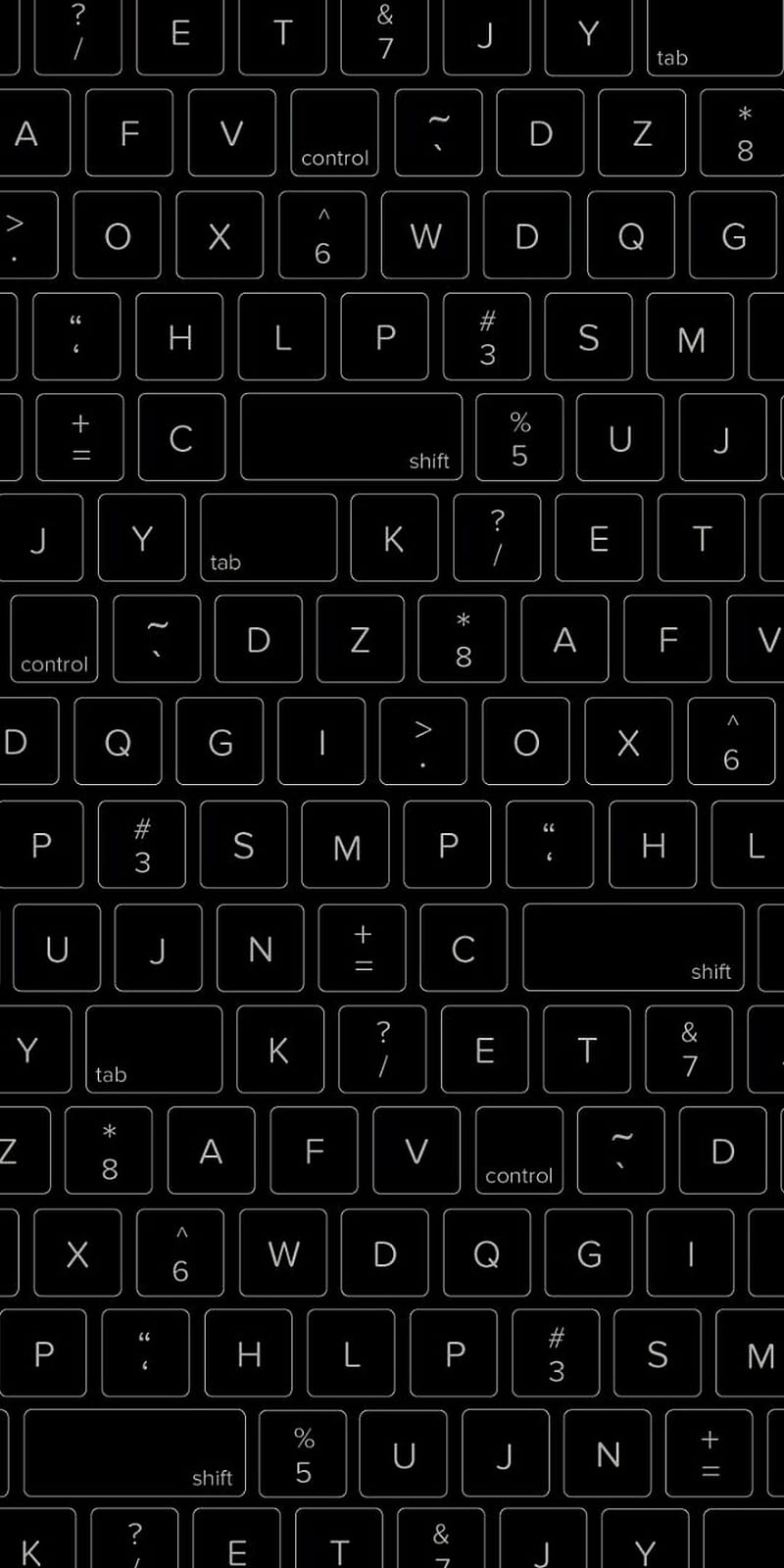key, computer, keyboard, logo, mac, pc, technology, HD phone wallpaper