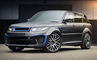 Kahn Design, tuning, Range Rover Sport SVR, 2017 cars, SUVs, Land Rover, ange Rover, HD wallpaper