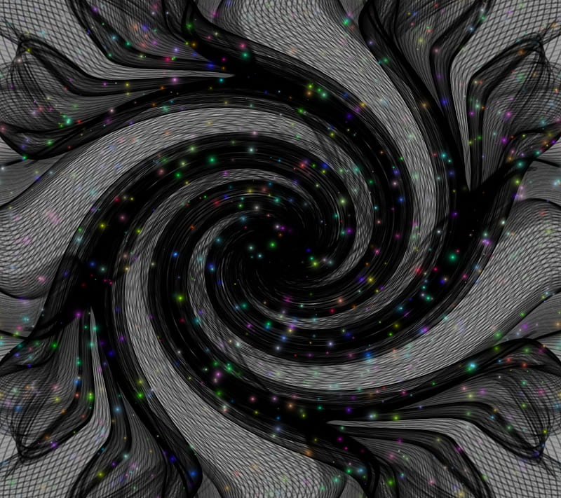 Twirl Blob 1, abstract, HD wallpaper