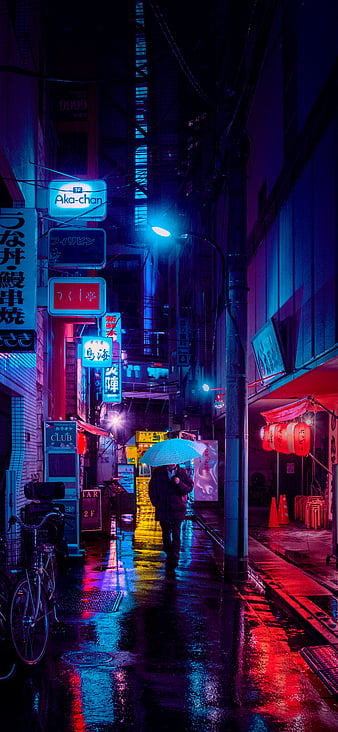 Japan streets inspired mobile wallpapers - upscaled : r/MobileWallpaper