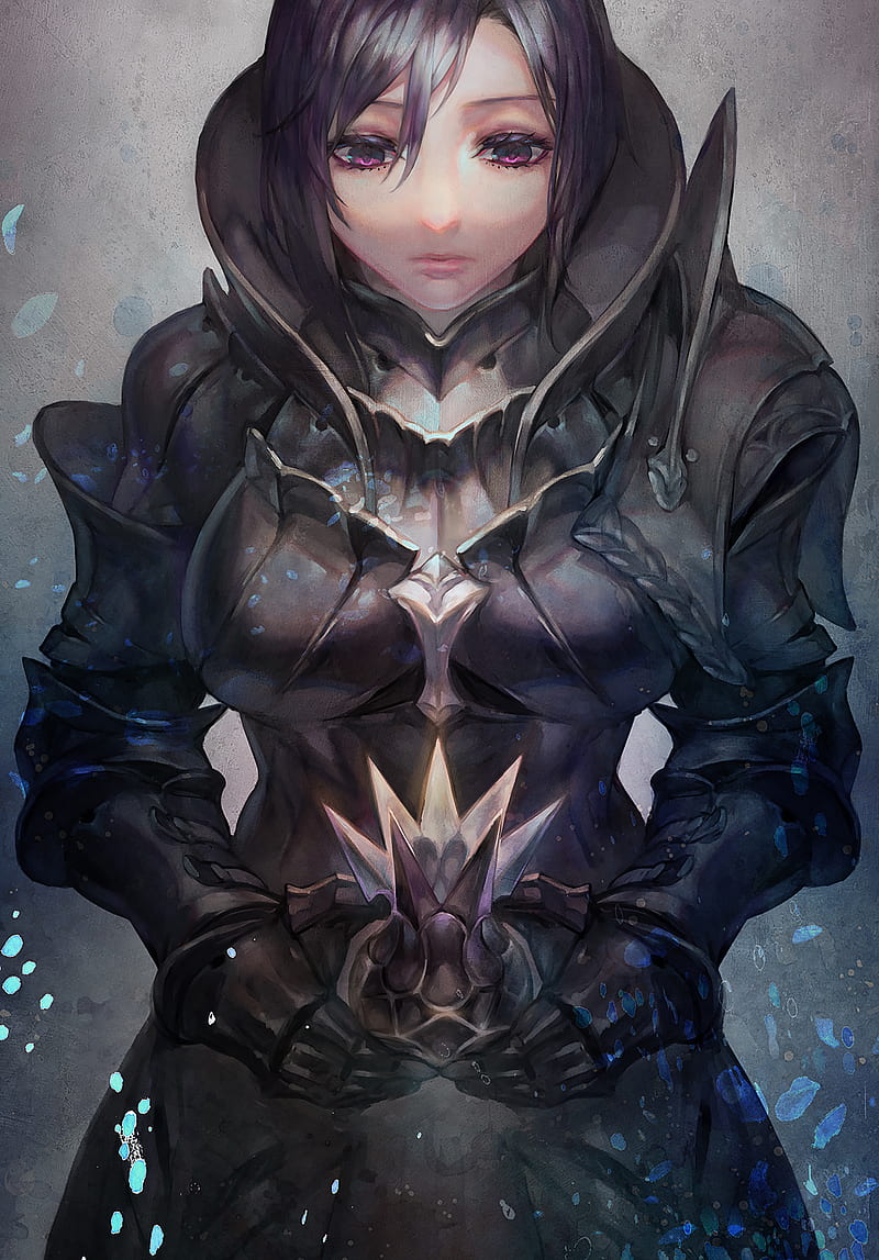Aoin, armor, sword, HD phone wallpaper