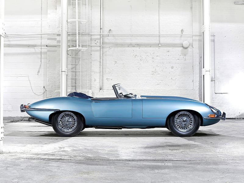 1961 Jaguar E-Type, Coupe, Inline 6, car, HD wallpaper