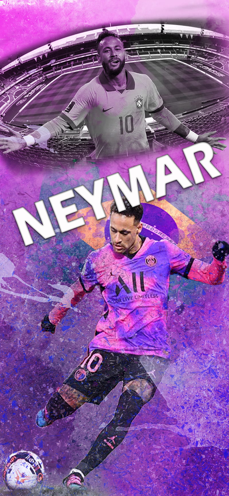 neymar, mbappe, brazil, football, psg, neymar jr, HD phone wallpaper