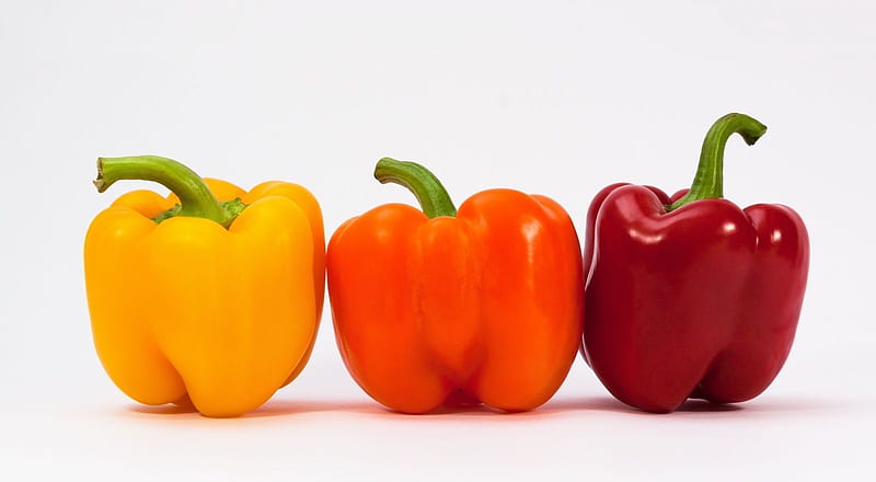 Sweet peppers, graphy, vegetables, food, still life pepper, HD wallpaper