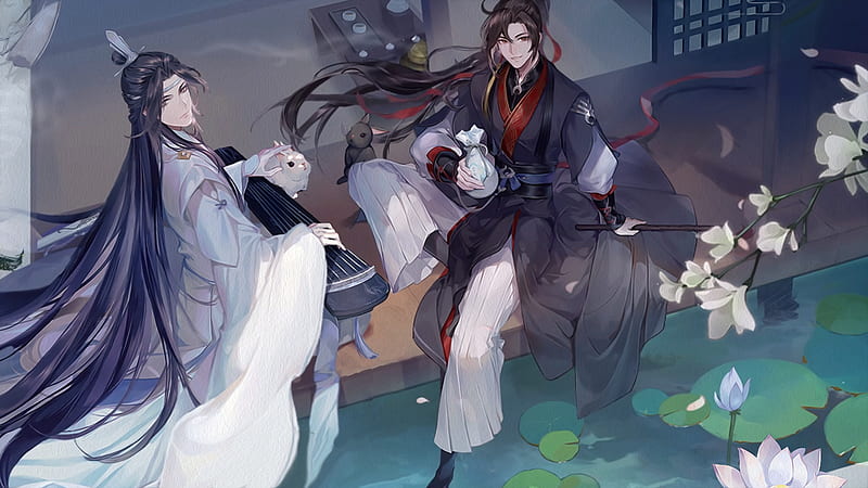 Wei Ying, Mo Dao Zu Shi, 5K, Anime, Lan Zhan HD Wallpaper