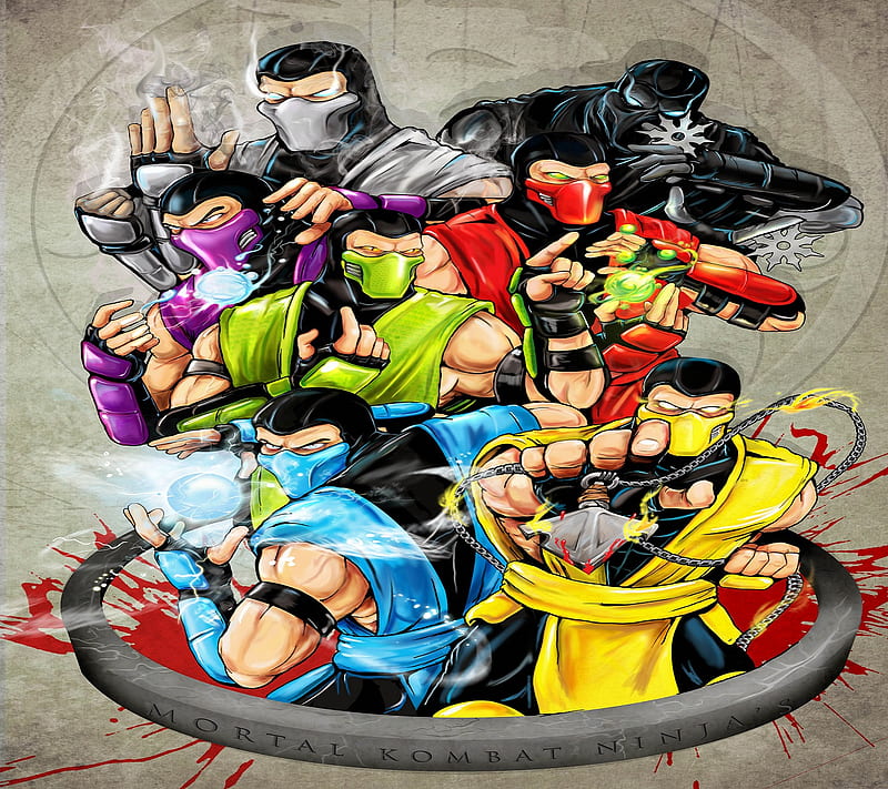 Mortal Kombat Ninja 4K wallpaper