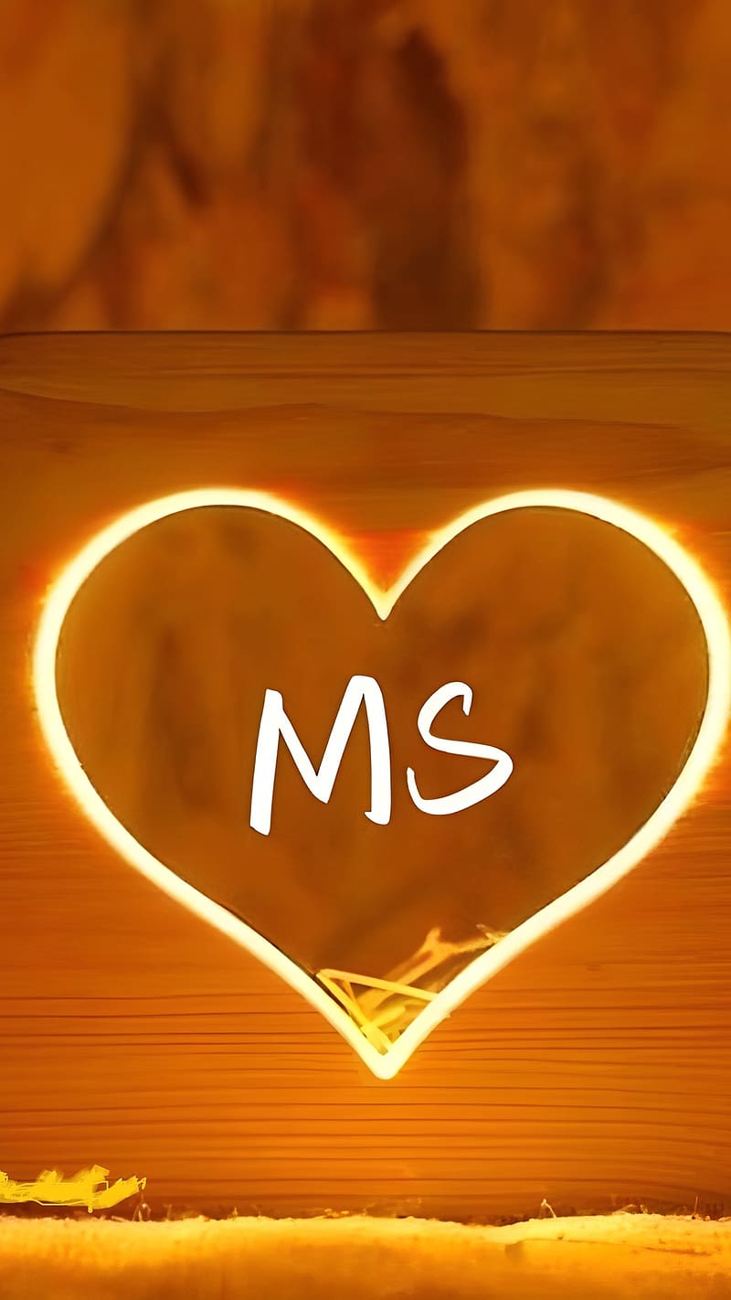 m name love wallpaper