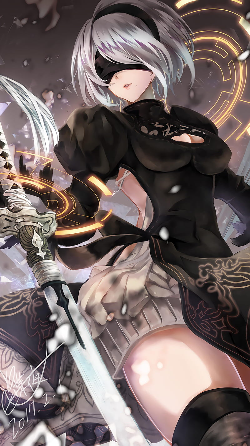 0QXHFr1j video game nier automata blue eyes girl wallpaper Poster Paper  Print - Decorative posters in India - Buy art, film, design, movie, music,  nature and educational paintings/wallpapers at Flipkart.com