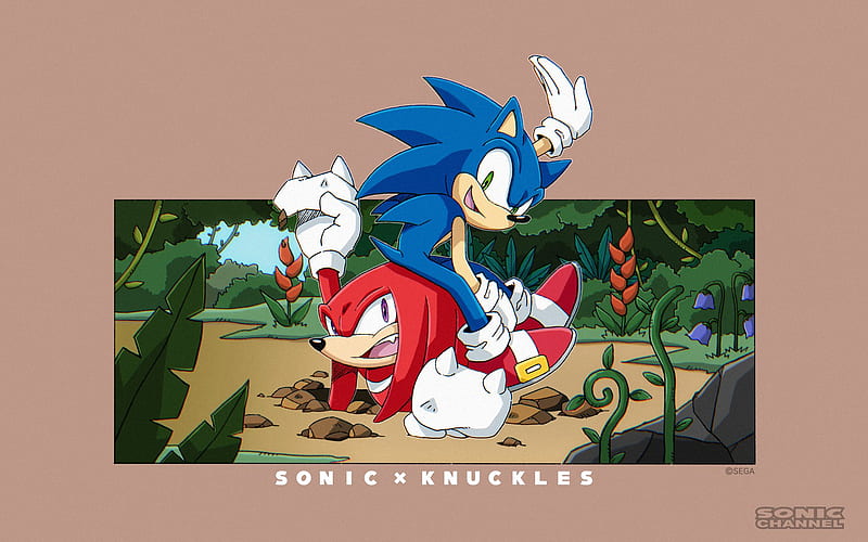 Sonic, Sonic the Hedgehog, Knuckles the Echidna, Sonic Channel, HD wallpaper