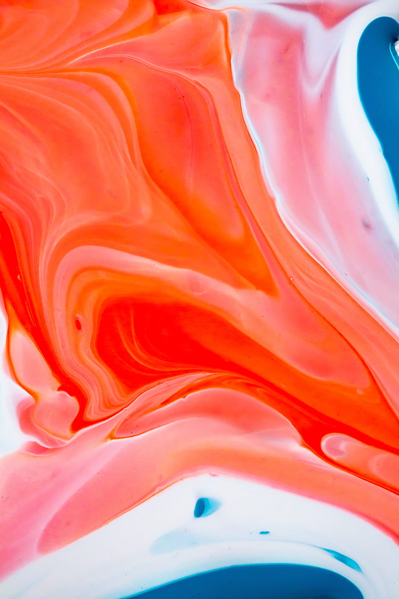 paint, liquid, stains, fluid art, abstraction, stripes, HD phone wallpaper